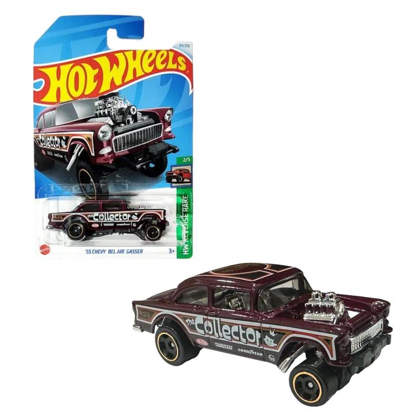 Miniatura Hot Wheels -'55 Chevy Bel Air Gasser - HTD02 - Carrinho